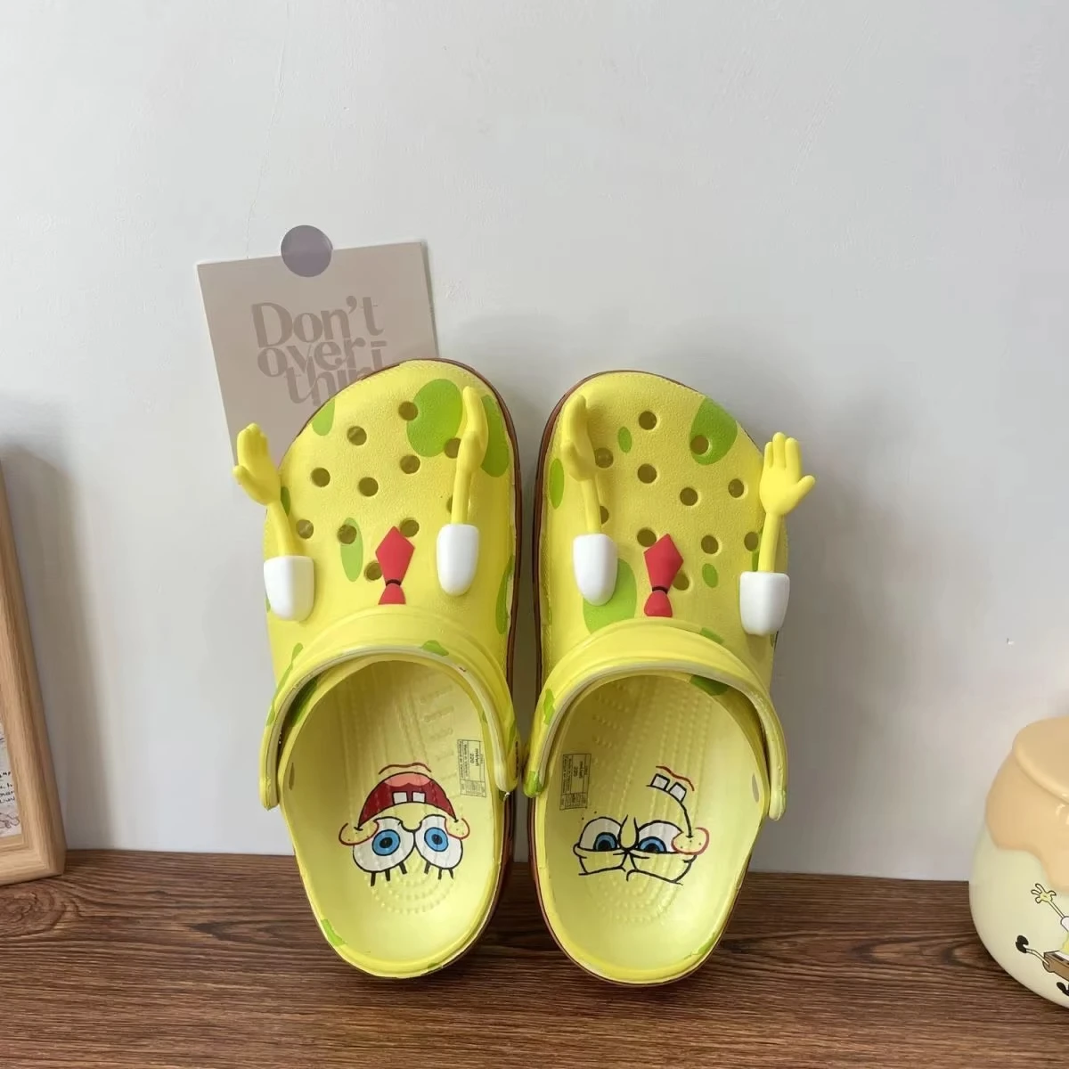 Anime SpongeBob Patrick Star Couple Cartoon Clogs Summer Beach Non-Slip EVA Closed Toe Comfort Ultra Cool New 2026 Sandals Gift