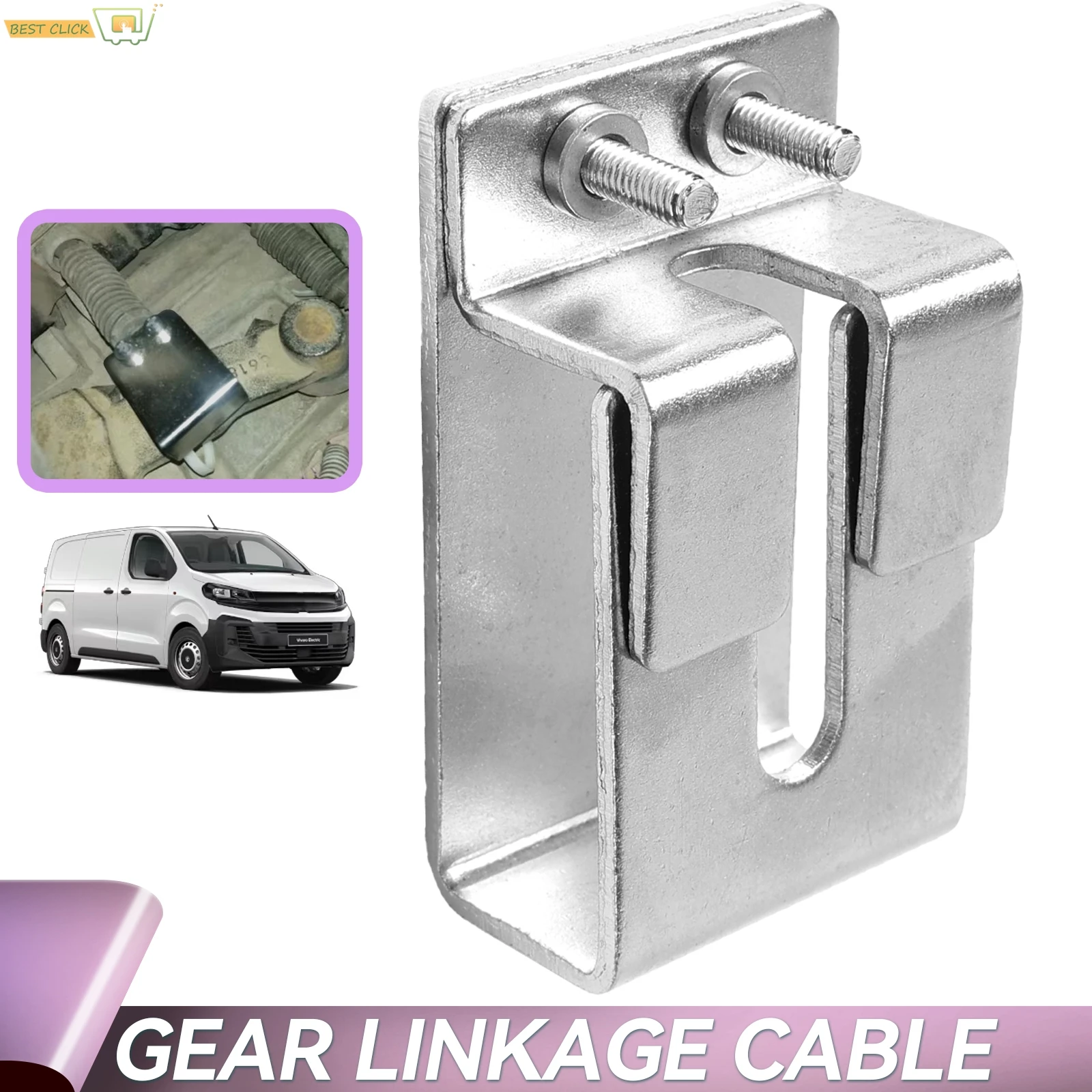 Kit de abrazadera de Clip para sistema de reparación de Cable de engranaje de reparación de enlace de Cable de engranaje de caja de cambios para Vauxhall Vivaro Renault Trafic Nissan Primastar