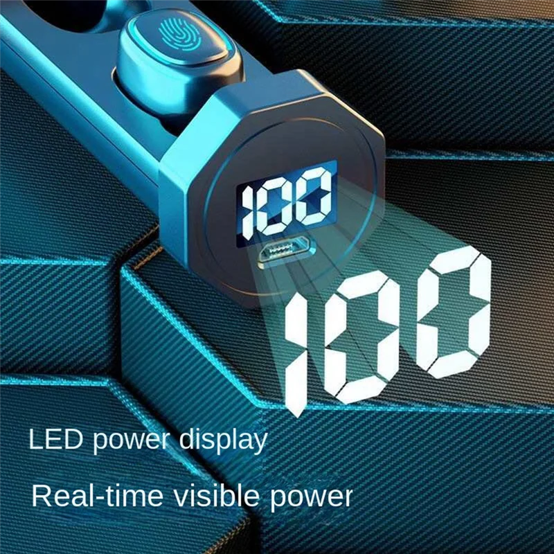 A57G-A7 سماعة لاسلكية تعمل بالبلوتوث 5.0 سماعات داخل الأذن TWS الرياضة مقاوم للماء لعبة الموسيقى إلغاء الضوضاء اللمس سدادات الأذن المغناطيسية F9D