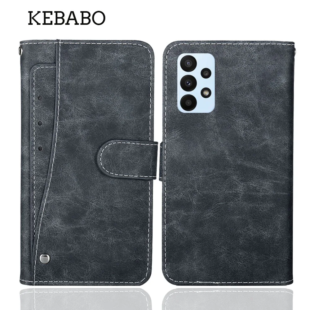 Leather Wallet For Samsung Galaxy A73 5G Case 6.7