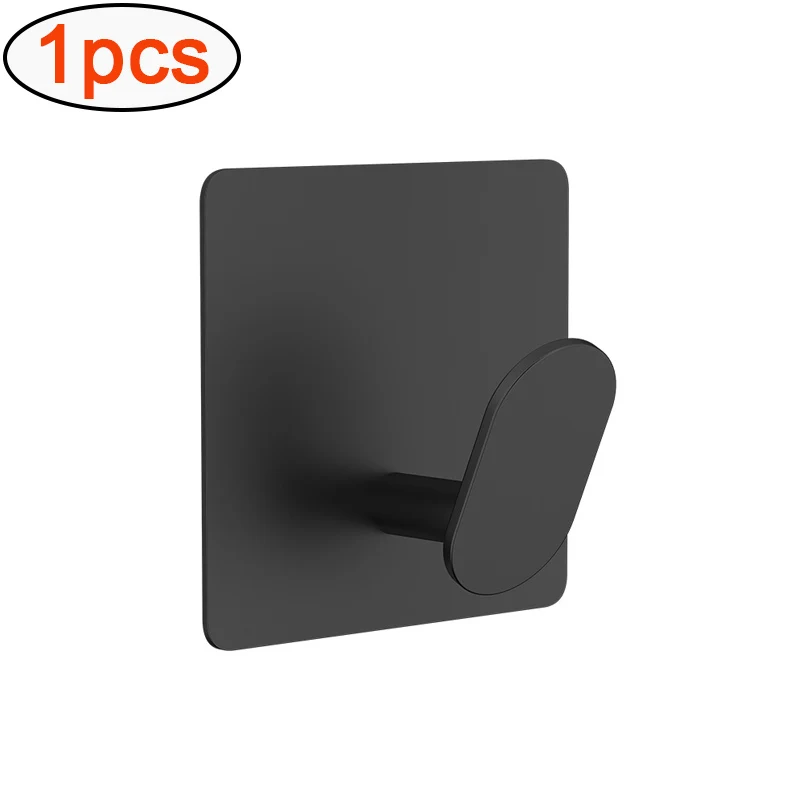 4/1 stücke Edelstahl Bad Robe Haken Klebstoff Wand Haken Handtuch halter Bad Küche Hardware Mehrzweck Aufhänger Haken
