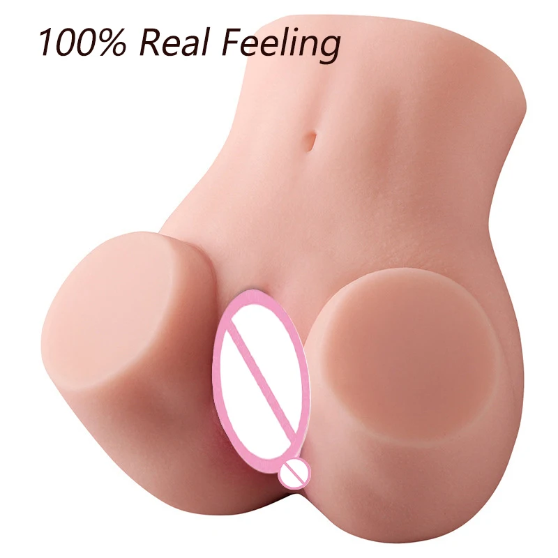 Masturbator Ass Pocket Pussy Real Vagina Buttocks Man Realistic Adult Supplies Sexy Butt Silicone Sex Toys for Men Anal Anus