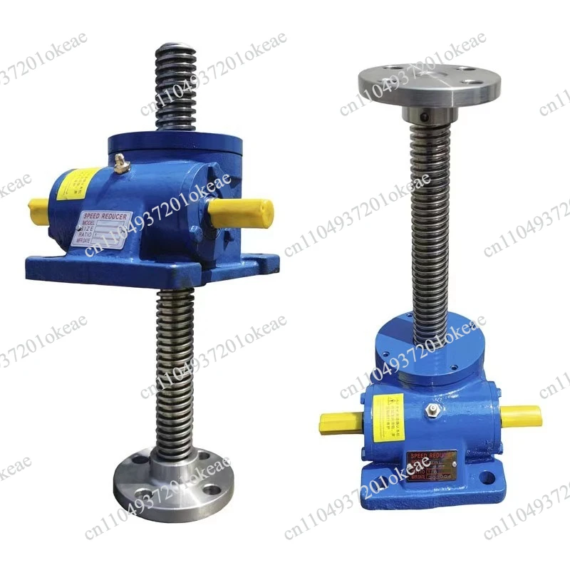 SWL Hand-Cranked Manual Lifting Platform Small Electric Four Linkage Screws Compact Elevating System for Light Weight Applicatio