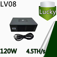 NEW Lucky miner LV08 bitcoin miner 4.5TH/S 2.4GWIFI BM1366 SHA256 lottery miner solo miner mining machine Crypto miner