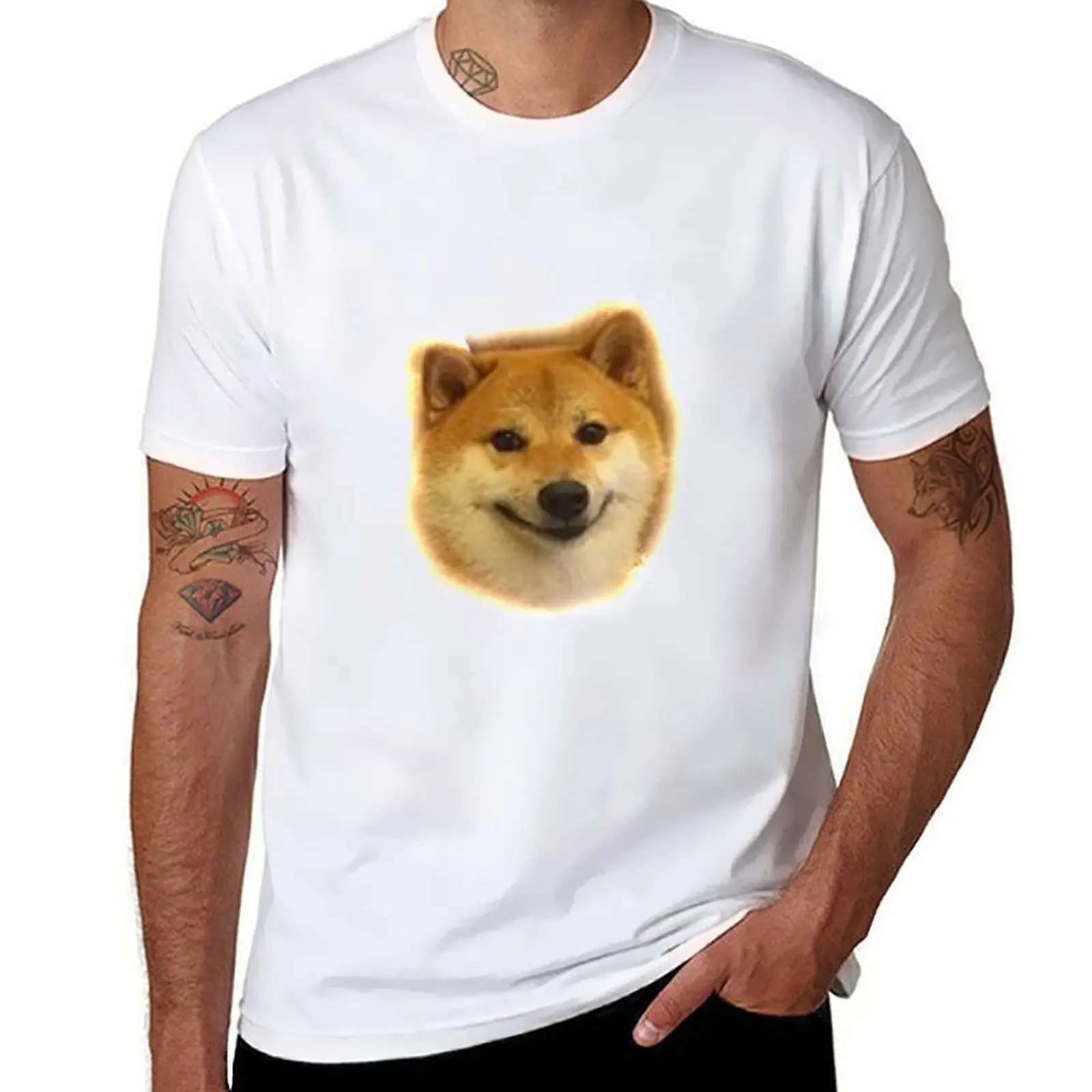 

shibe T-Shirt man tshirt cotton t shirt man T-Shirt