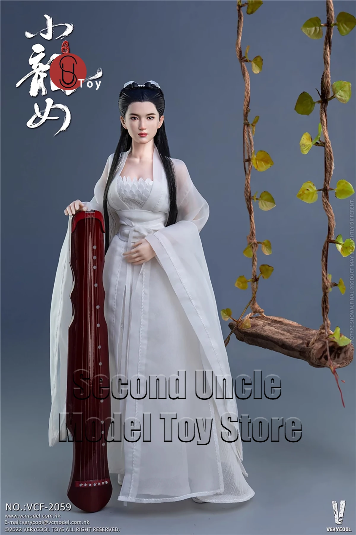 

VERYCOOL VCF-2059 1/6 Fairy Sister Little Dragon Girl Figure Model 12''Liu Yifei Female Soldier Full Set Action Figure Body Toy