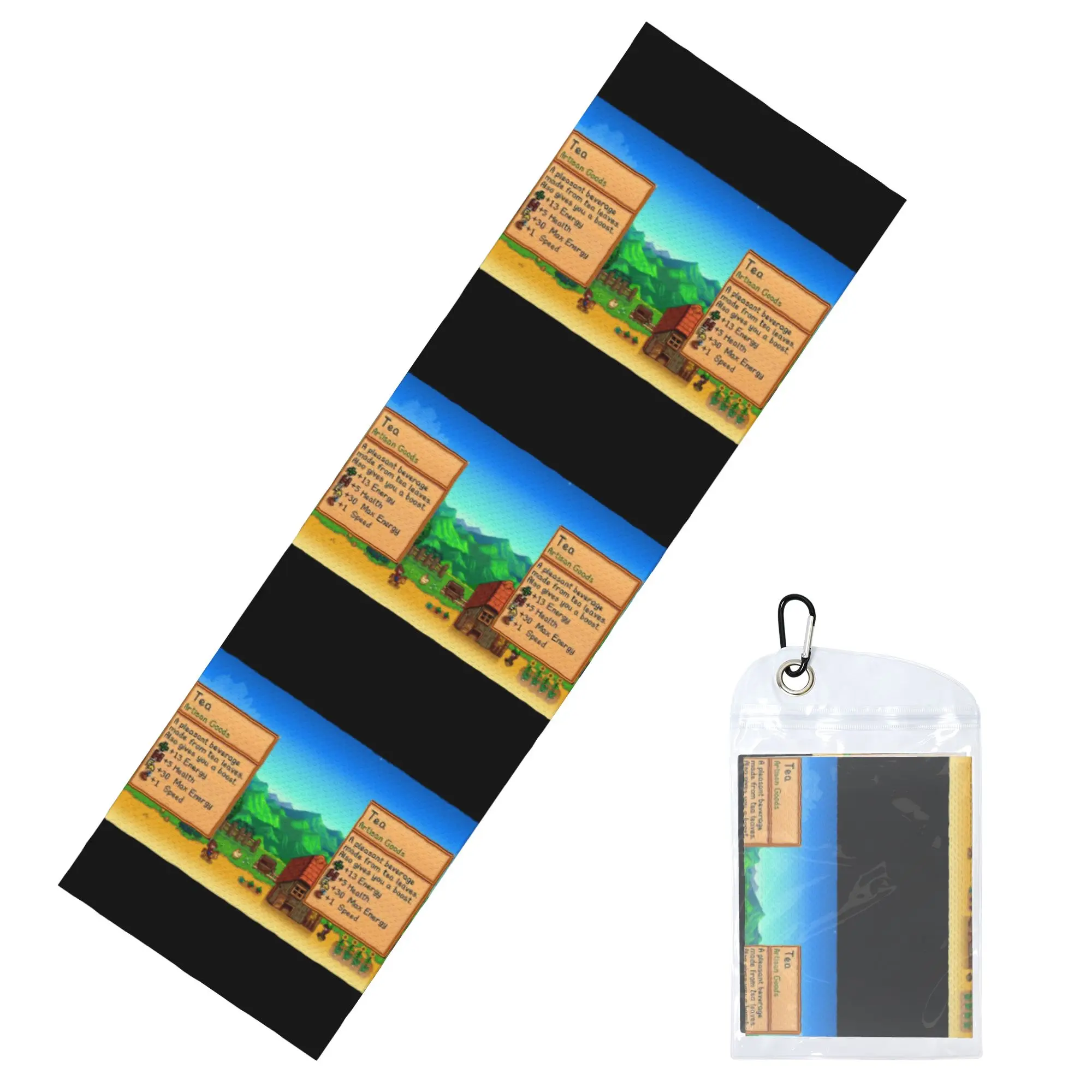 Stardew Valley Video Gamer Cold Exercise Towel   Super Soft Breathable Instant Cooling Towel Swimming Towels