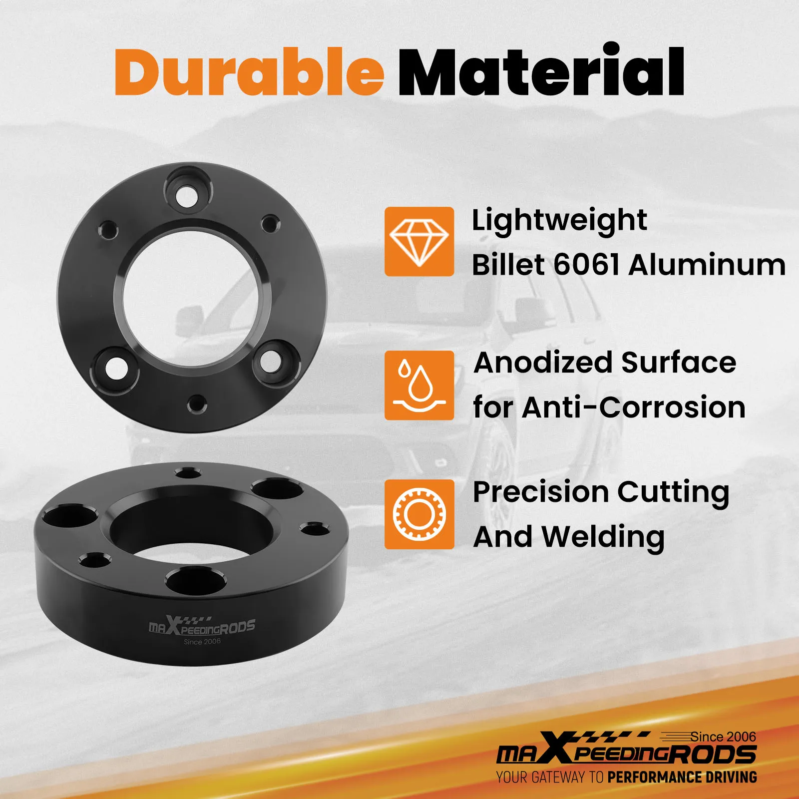 

2-дюймовый комплект выравнивающих подъемников, проставки для Ford F150 F-150 2WD 4WD 2004-23