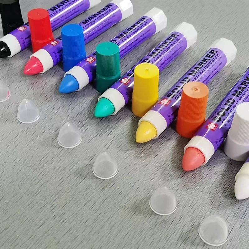 

Japanese Sakura XSC Solid Paint Pen, High-Temperature Industrial Tire Metal Marker, Waterproof, Long Lasting Office Items, 1Pcs