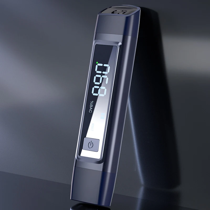 2026 China Supplier Tester Breathalyzer Home and Car Use High-Precision Breath Alcohol Detector Alc Smart Alcohol Tester Manual