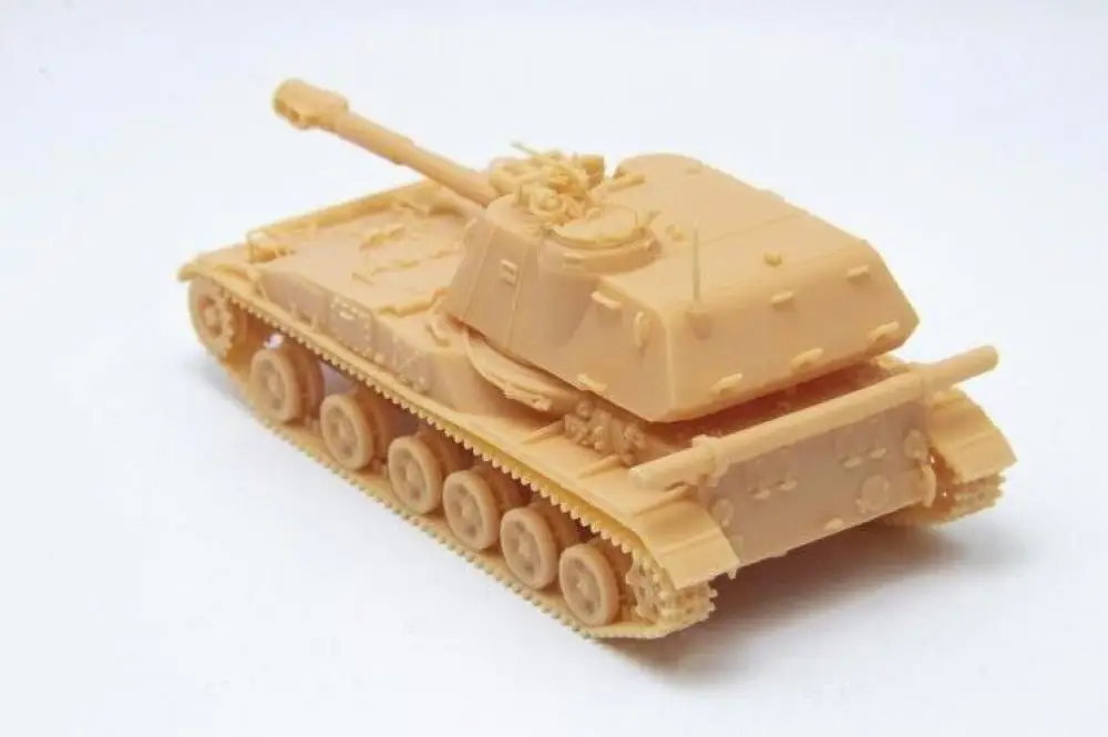 Unpainted 1/72 Military Model Soviet 2S3M Self-Propelled How Tank #3D Printed