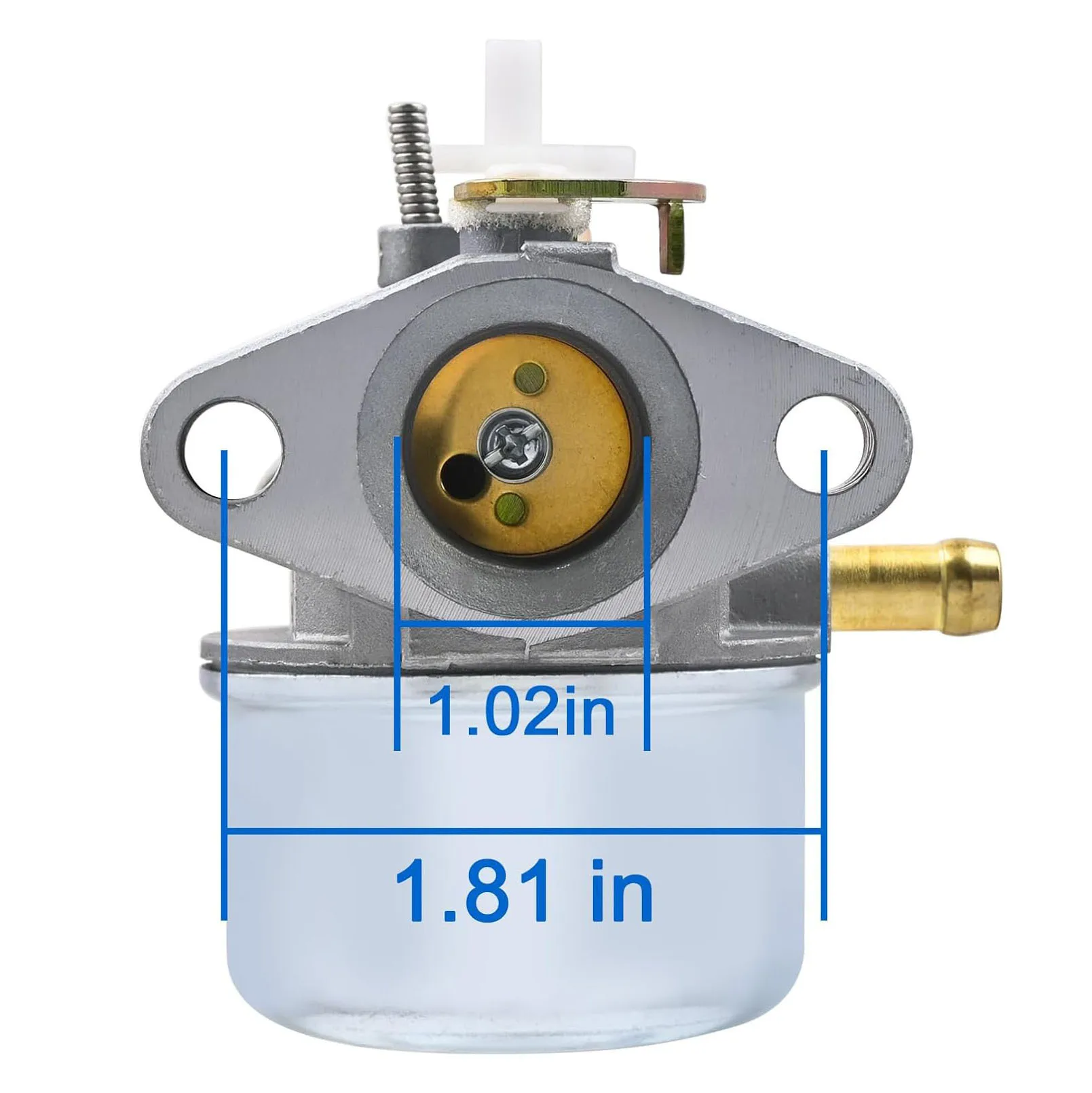 Carburetor for Coleman Powermate PM0401850 Pulse 1850 1500 Watt Generator，499059 497586 491588 lawn mower，12X800 122K02 122K12