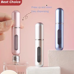 Perfume Dispenser Bottle 5ml Rotating Perfume Dispenser Bottle Visualization Design Compact Fashion Portable Spray Bottle