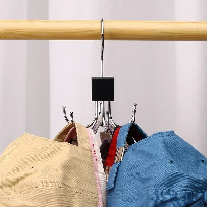 1-16 Stück 360° ° Rotierender Gürtelaufhänger, robuster Metall-Organizer für Gürtel, Schals, Krawatten, BH, Zuhause, Wohnheim, Aufbewahrungsregal für Kleiderbügel – Detail 9