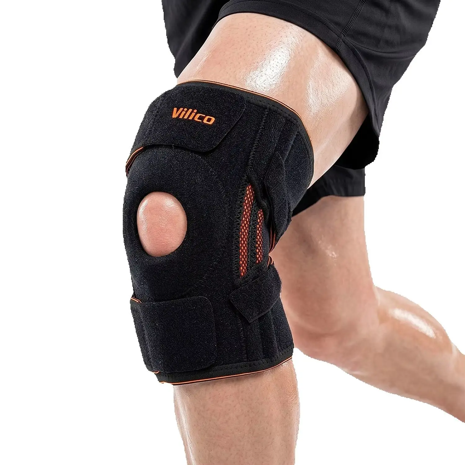 1PCS NEW Knee Brace with Side Stabilizers & Patella Gel Pads,Knee Support for Cycling,Running,Climbing