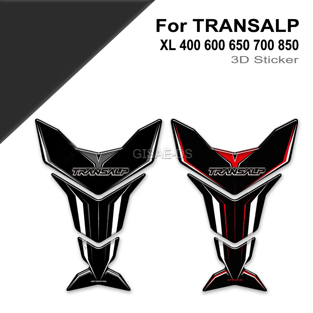 

For HONDA TRANSALP XL400V XL600V XL650V XL700V XL750L XL 400 600 650 700 850 V Motorcycle Tank Pad Protector Stickers Decals