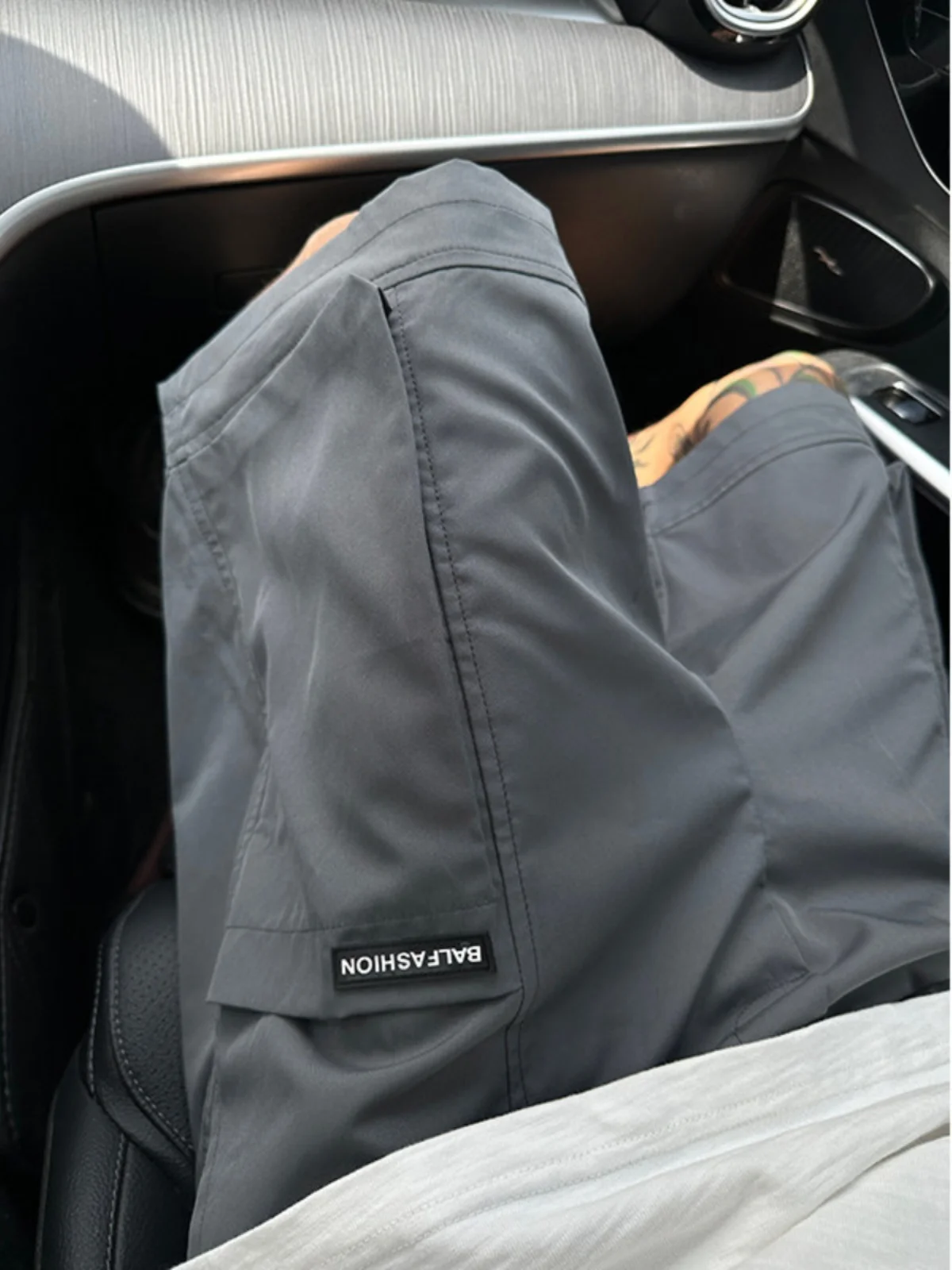 

Cleanfit ey Workwear orts Men's Summer Mountain Functional Fce Five-Quarter Nylon Climbing Six-Quarter Pants