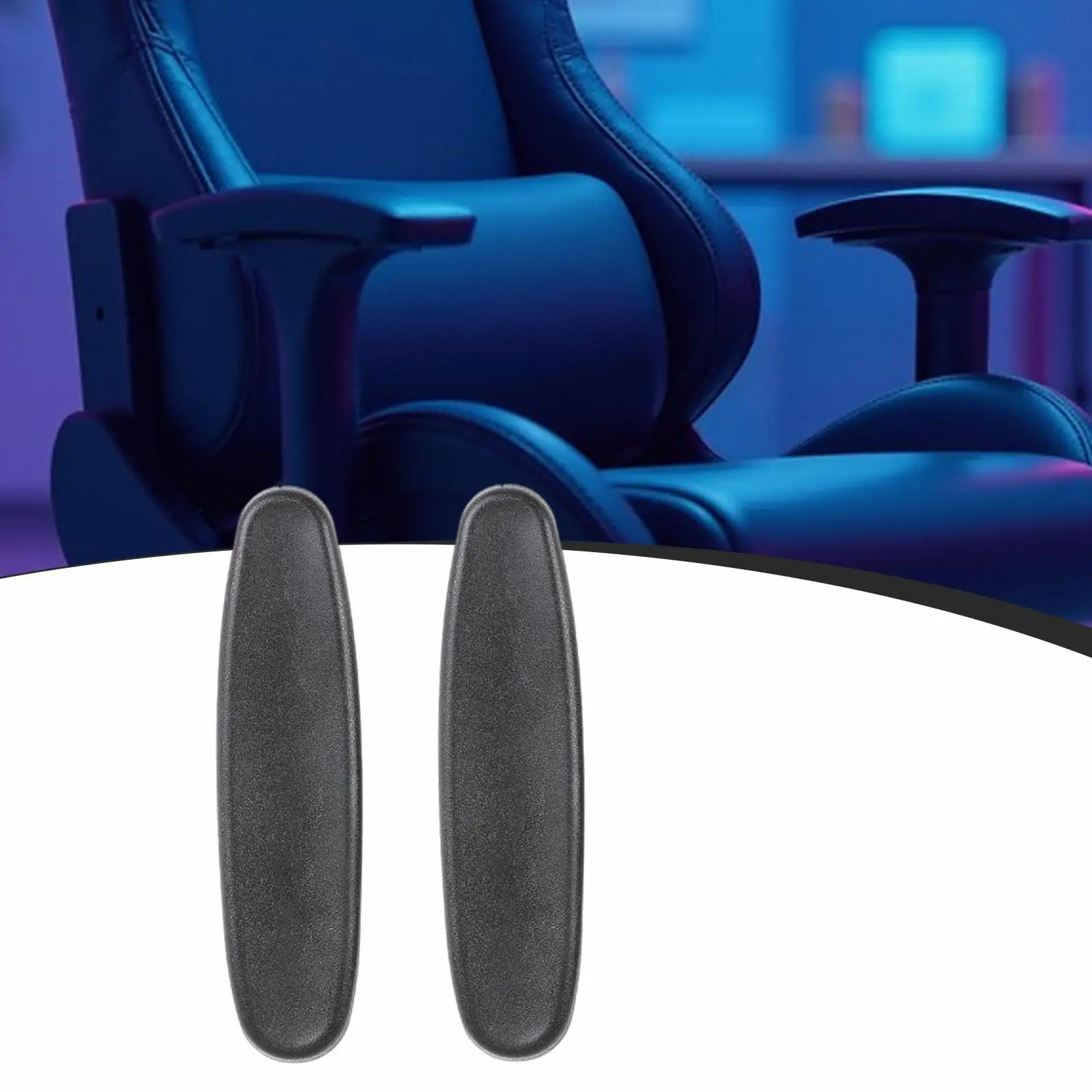 2x Office Chair Armrest Arm Pads Desk Chair Arms Replacement