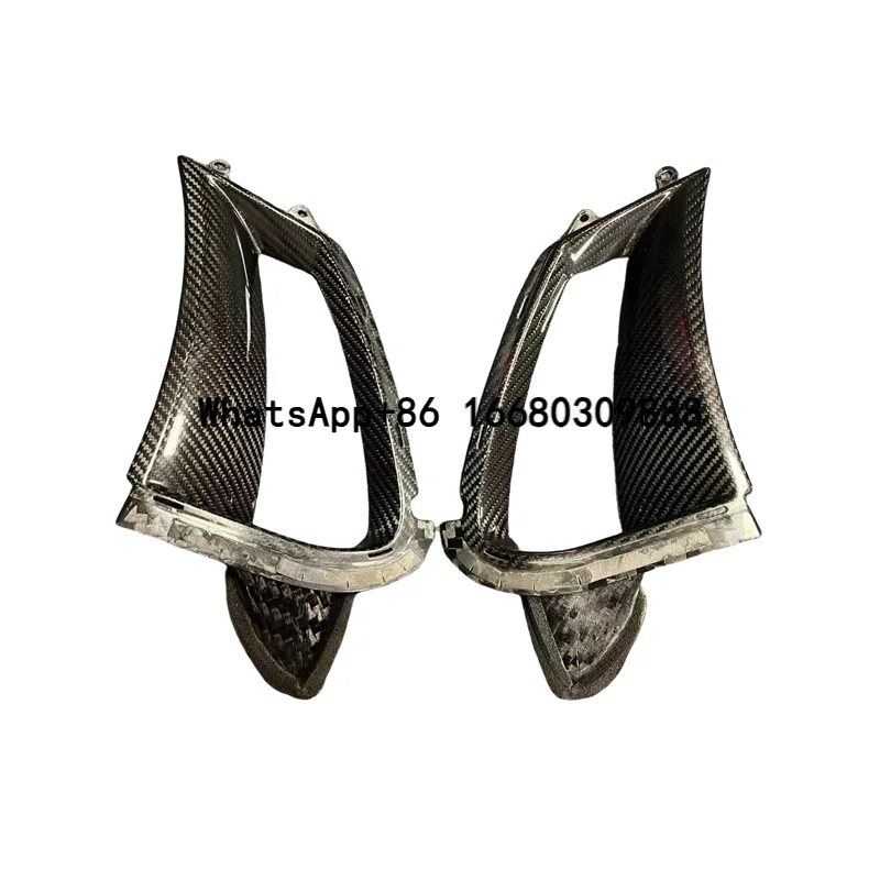 

Low Temperature Radiator Exit Duct,Fiber Carbon Bumper Grill for Mclaren 720S,750S,765LT,14AB210CP,14AB213CP,Used