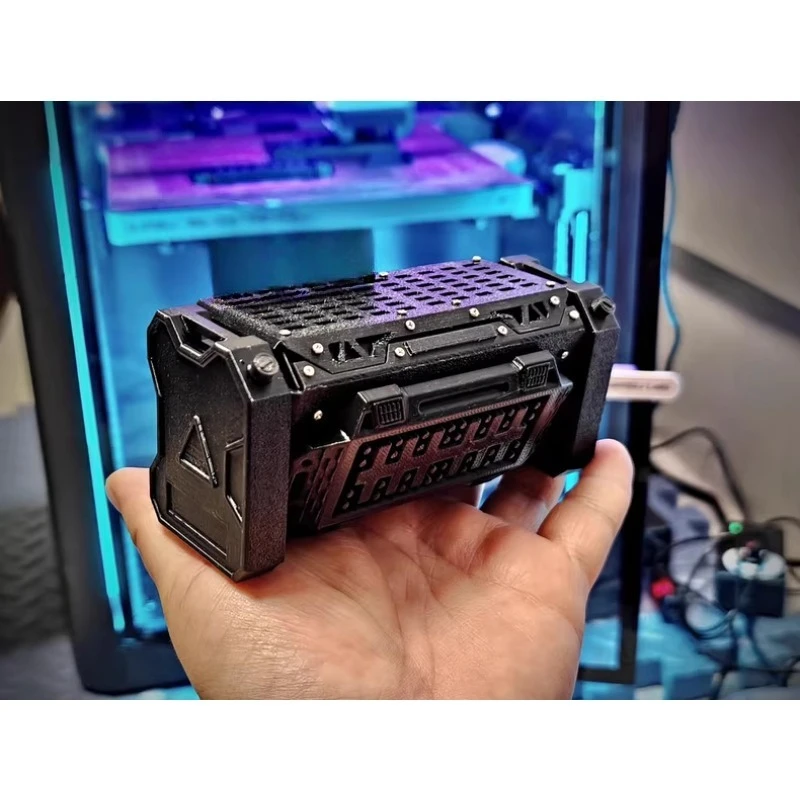 

3D Printed Multi-Function Rear Door Box for 1/10 RC Crawler -TRX4/axial/vp /MJX/Crossrc/YK/RGT EX86160 Upgrade Decoration Parts