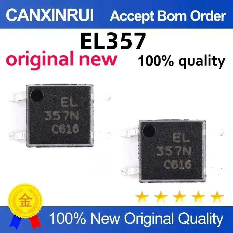 (5-100 pieces) New stock EL357 patch SOP-4 optocoupler