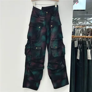 Jeans Baggy Retro-Krawatte für Männer und Frauen, Multi-Tocket, Y2K, Harajuku, Gothic, Rua, Amerikaner, neu 10 Hauptverkäufe Calca Denims 90 Männer - №9