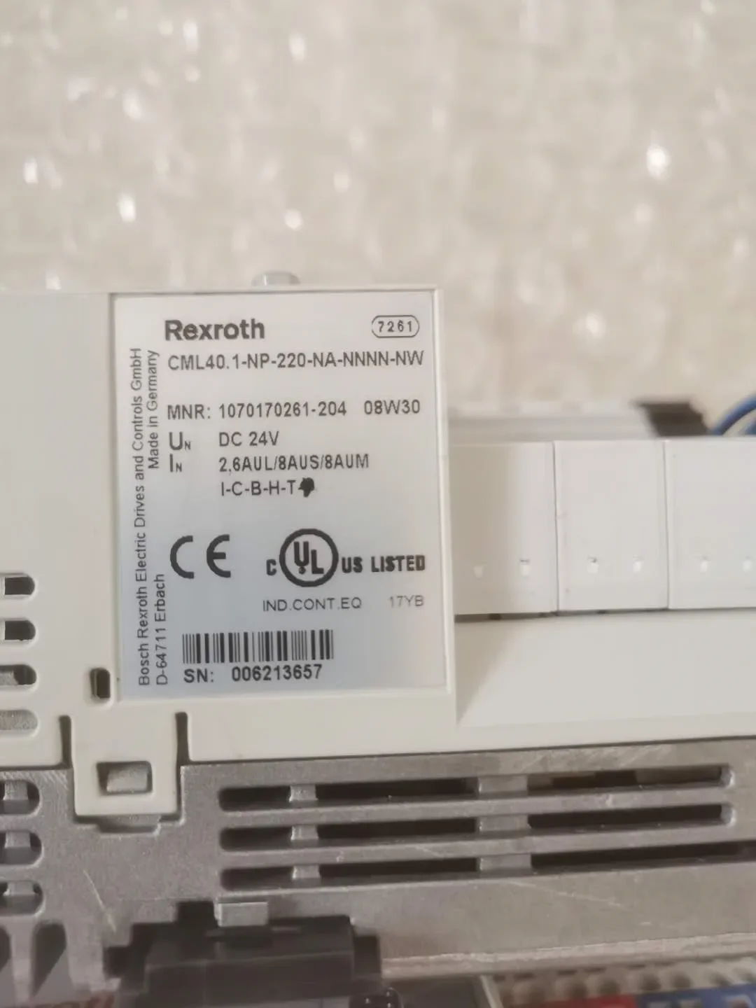 Rexroth Rexroth CML40.1-NP-220-NA-NNN-NW Spot 1070170261-204