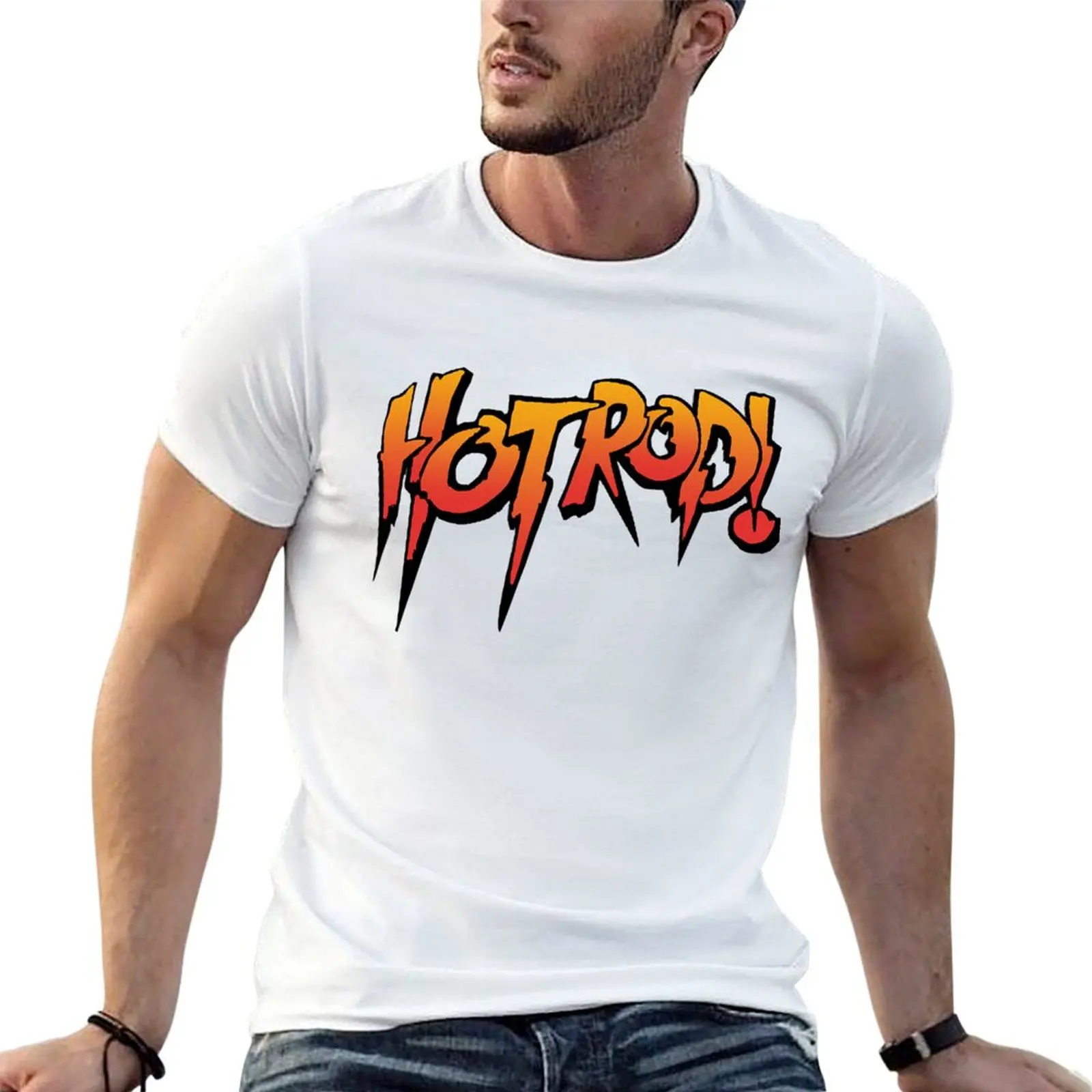 Hot Rod T-Shirt t shirts for man cotton anime t shirts oversize mens graphic t shirts T-shirt
