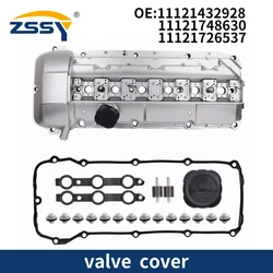 11121432928 NEW Aluminum Valve Cover w/Gasket For BMW M54 M52 E39 E46 525i 528i 325i 328i 330i X5 Z3 2.5L 2.8L 3.0L Rocker Cover