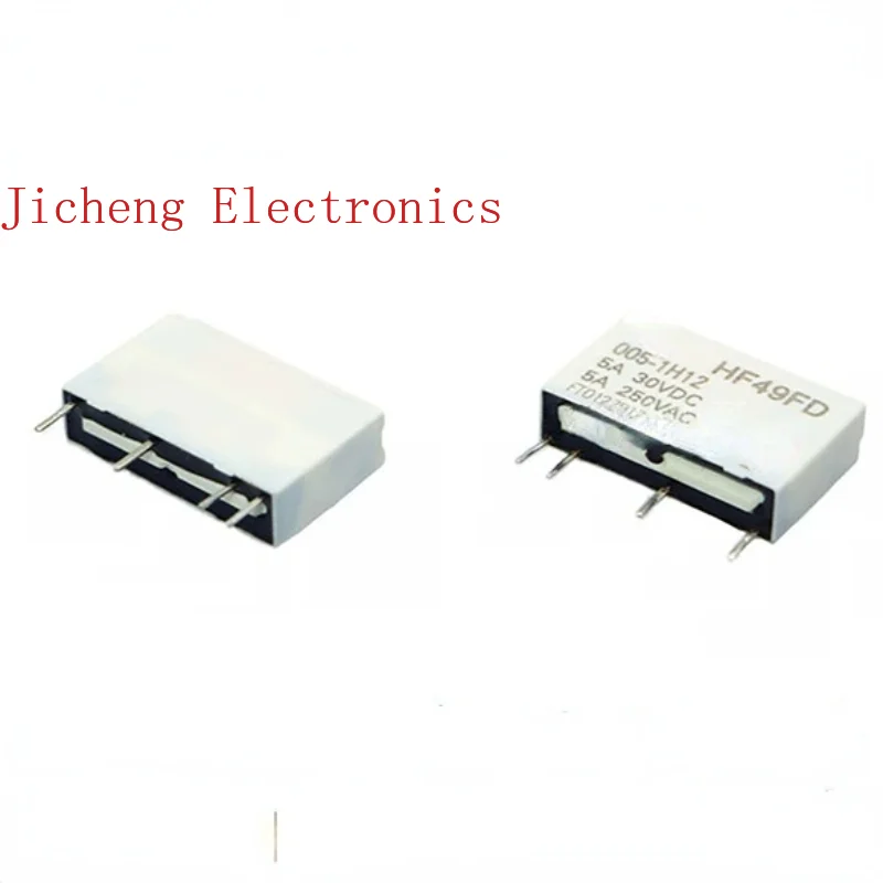 Original HF49FD 005-1H11 5A 4-pin Ultra-thin Relay 5V HF49FD-005-1H11