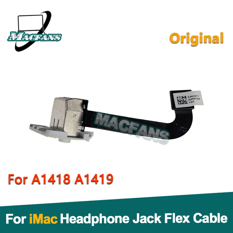 

Original Audio Socket Connector Board For iMac 27" A1419 21.5" A1418 Headphone Jack Audio Connector Jack Flex Cable Replacement