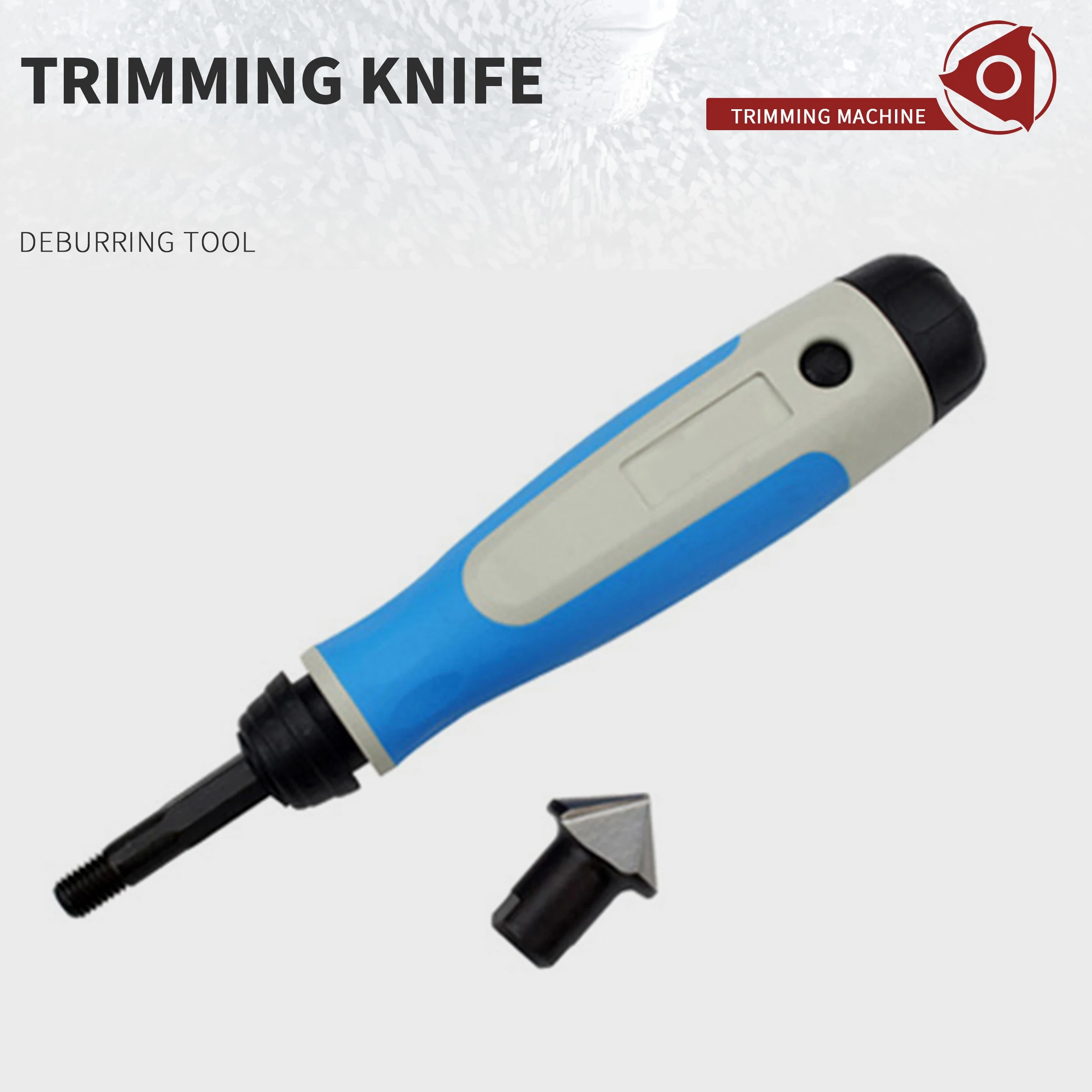 Hand Trimmer Counterbore Deep Hole Chamfering Knife NG3100 Rotating Quick Deburring Tool Handle NG3000 Blade BC1211 BC2011BC3011