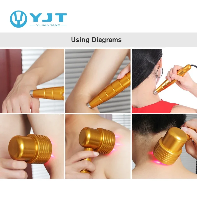 775mW Semiconductor lllt Laser Acupuncture Therapeutic Instrument For Knee Pain Relief