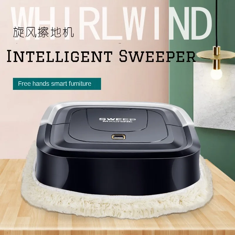 Intelligent Sweeping Robot Wet And Dry Mopping Machine Rechargeable Mopping Mopping Machines Household Robot Cleaner