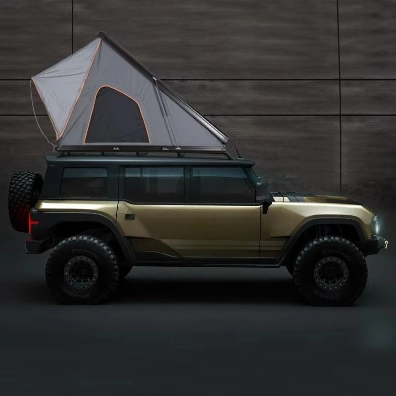 Dual/single/extra Cab of Aluminum Tent on the Car Roof Triangle Outdoor Automatic Camping Tent on the Car/ Suv Roof