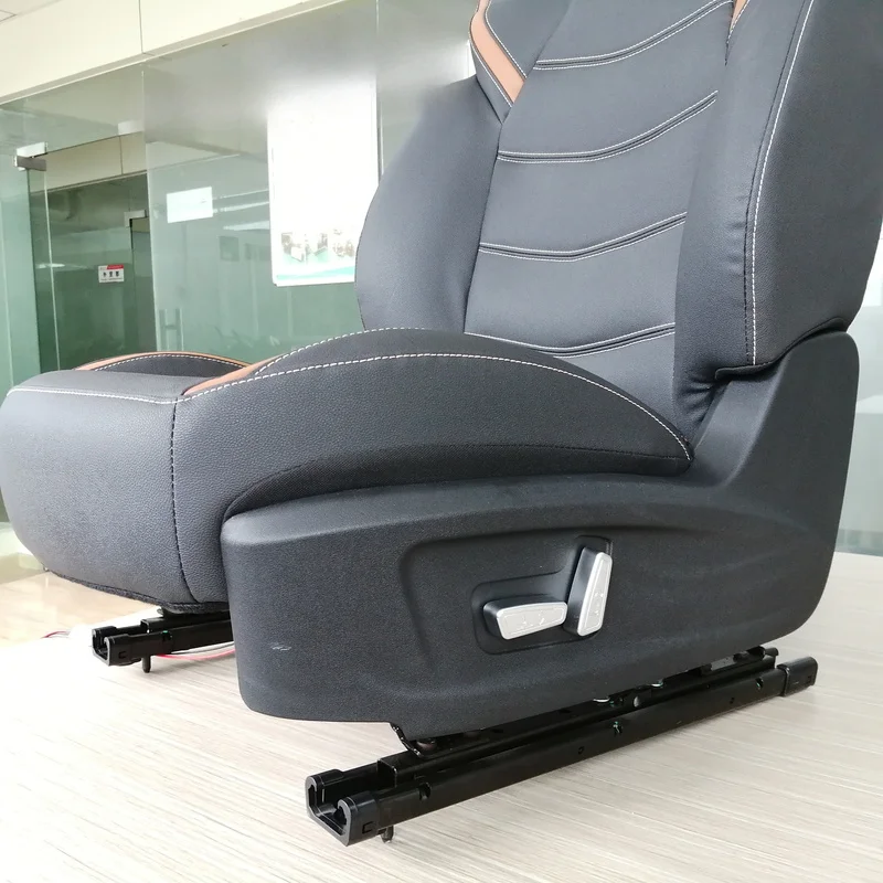 Hot Selling Premium PU Leather Racing Style Power Seats Sliding & Reclining Conversion Interior Tuning for Driver Passenger