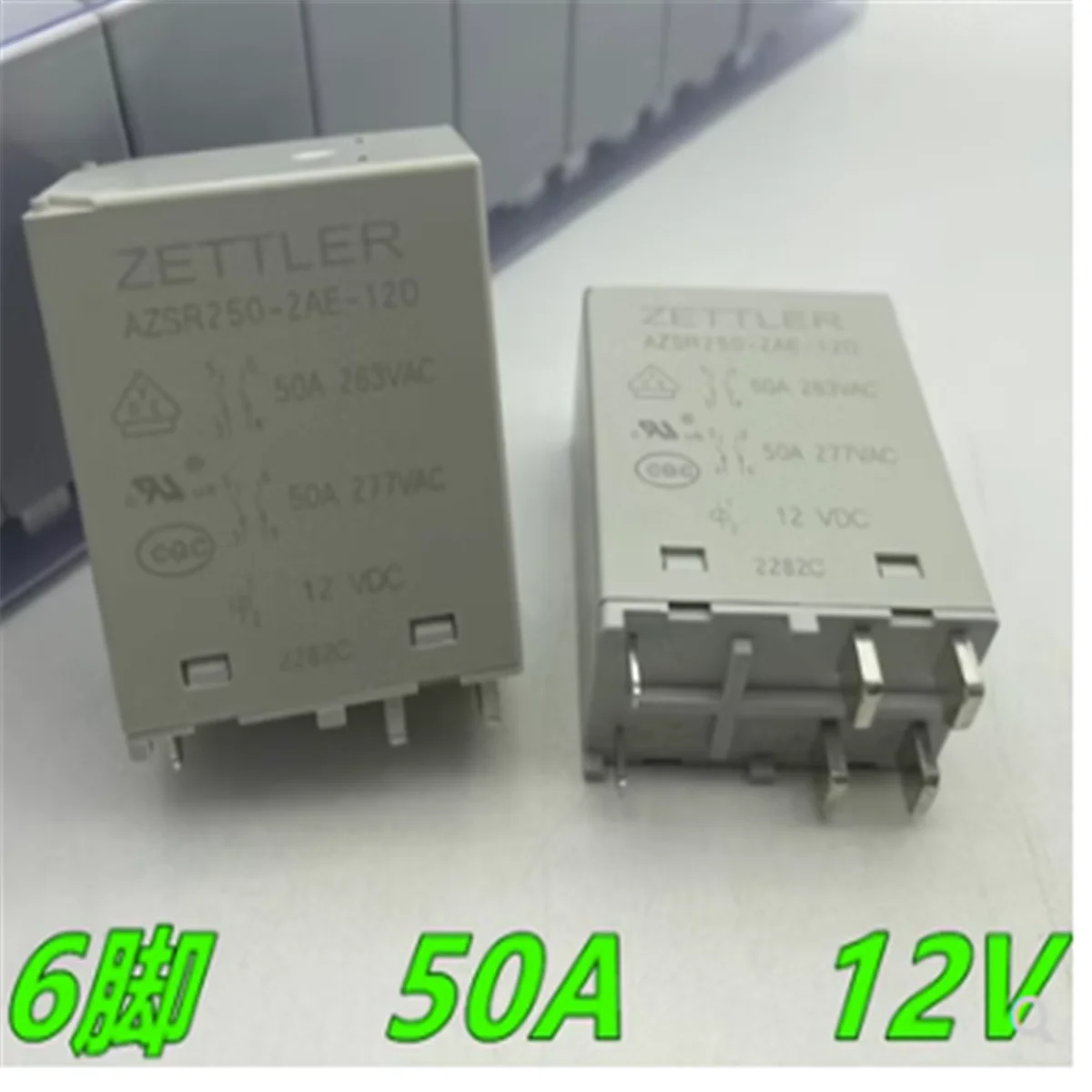 

1pcs Relay AZSR250-2AE-12D AZSR250-1AE-12D 50A12VDC 12V 6-pin 4-pin