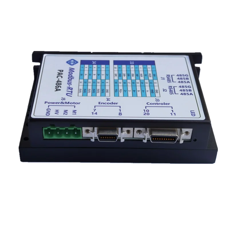 Voice Coil Motor Driver Controller PAC-486A Soft Landing Force Position Hybrid Die Pick and Place Modbus