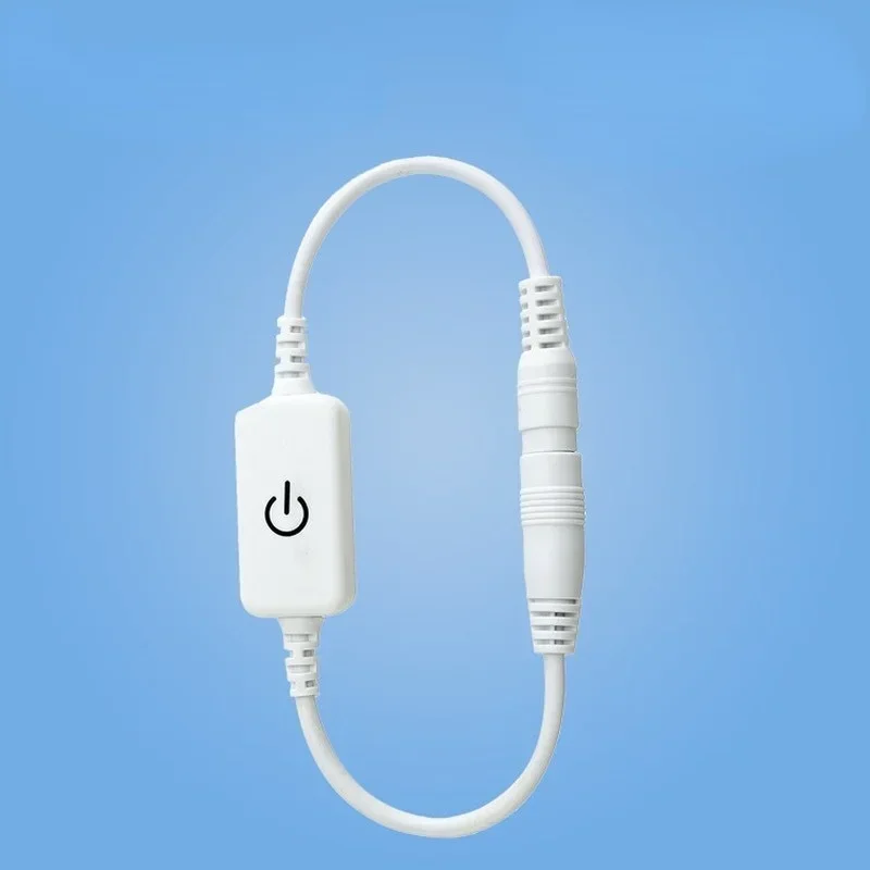 LED Dimmer Switch 1keys Dimmer 12V - 24V Light Switch Adjustment 3528 5050 5630 LED Strip Touch Dimmer Brightness Control