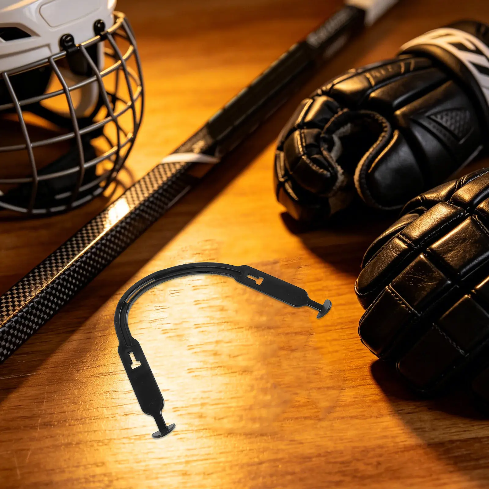 1Pair Hockey Ear Loop Straps Replacement Nylon Ear Slings Soft Padding Sports Gear Repair Kit for Ice Hockey