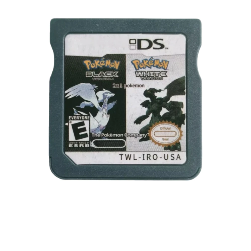 4300/520/500/486/482 in 1 DS-Spielkassette Super Combo DS-Spielkarte Englische Version für DS Lite DSi 2DS 3DS SCHWARZ-WEIß 2 – Detail 18