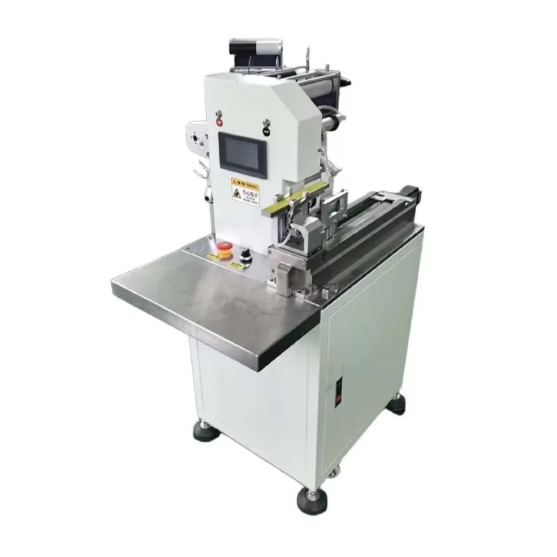 Automatic Folding & Labeling Machine, Suitable for Cables, Plugs, Wires and Braided Tubes