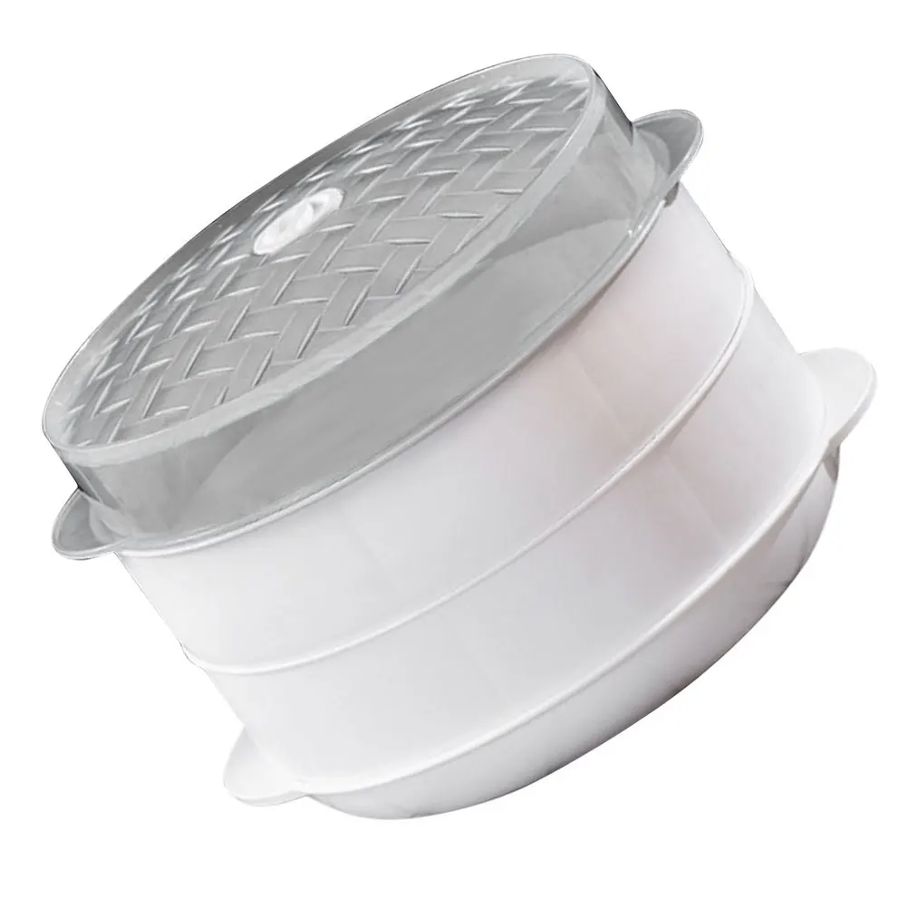 

Steamer Box Microwave Steaming Dish for Cooking Food Kitchen Small Vegetable Cookware