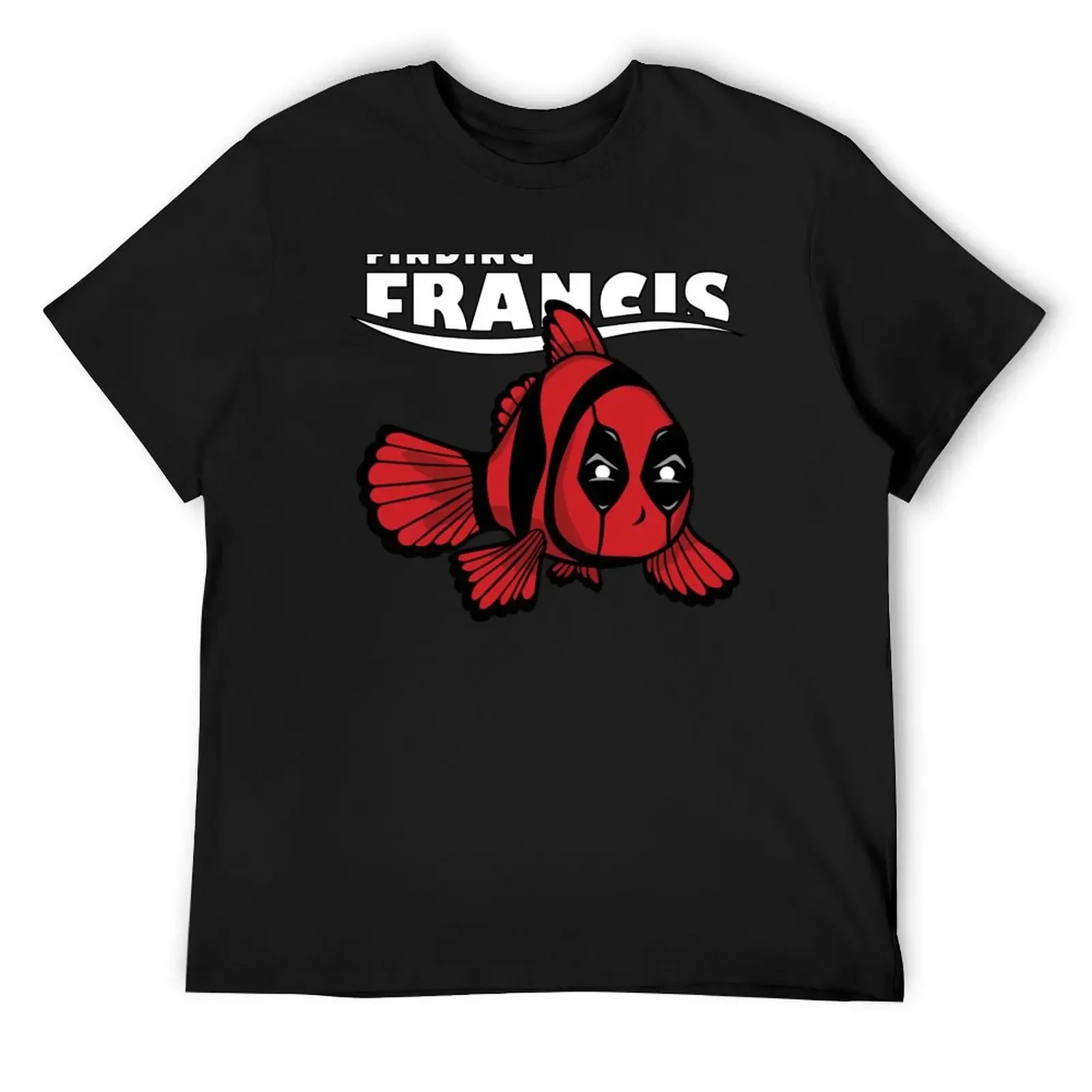 Finding Francis Fish Mashup T-Shirt graphic shirts summer tops Blouse t shirt men 100℅ cotton