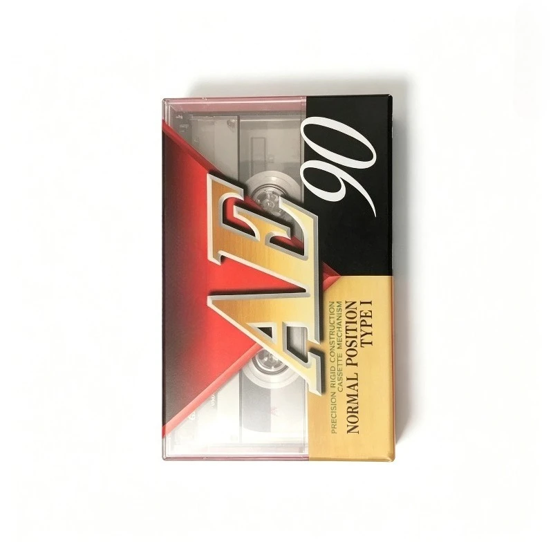 100% Original New For TDK AE 90min Type I Blank Cassette For Recording & Gift Duplication