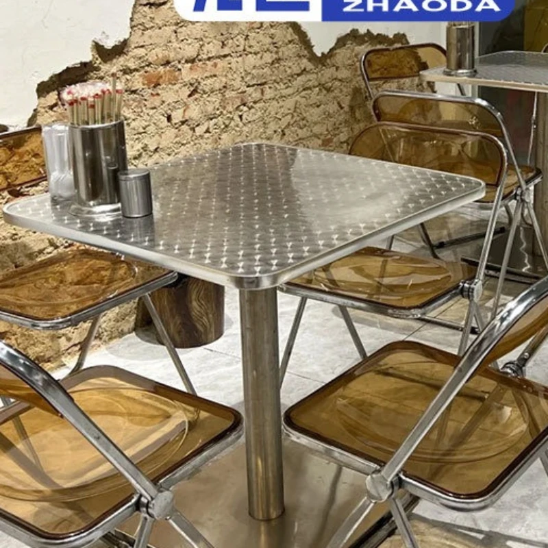 

Промышленный обеденный стол для магазина, ресторан быстрого питания, креативный журнальный столик, мебель для ресторана, кафе Tavolino Da Caffe XY40KFZ