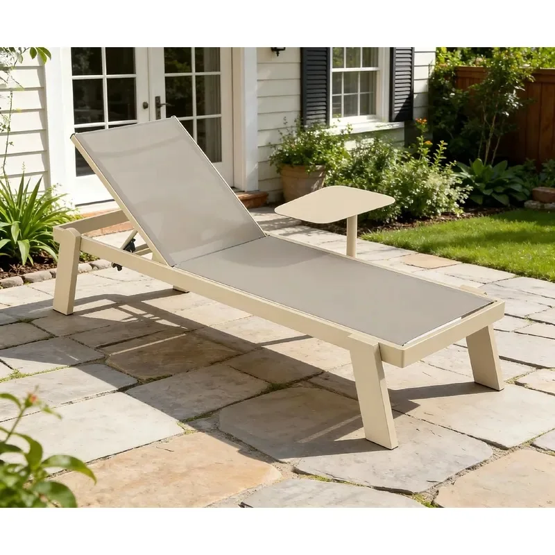 Multifunctional Foldable Outdoor Lounge Chair for Home and Commercial Use