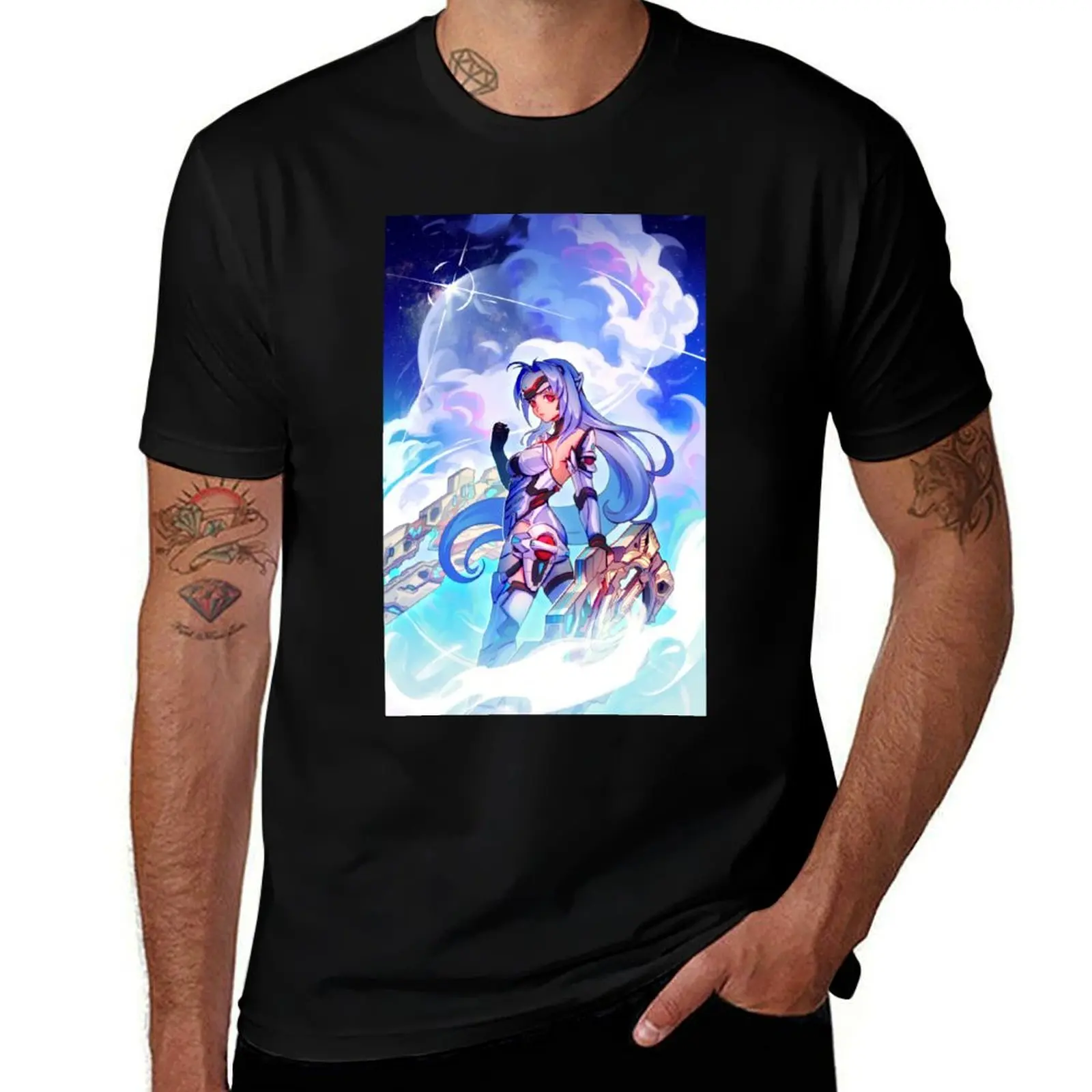 

KOS-MOS T-Shirt summer top plus sizes valentines clothes vintage clothes funny t shirts for men