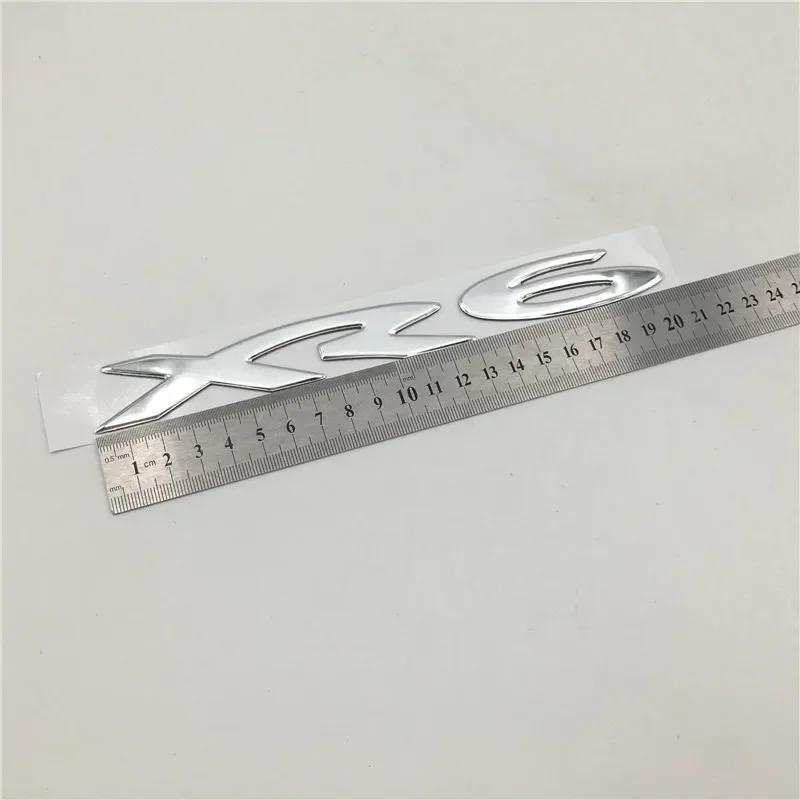 For Falcon XR6 XR 6 Emblem Rear Trunk Tailgate Logo Sticker Side Door Fender Nameplate Decals