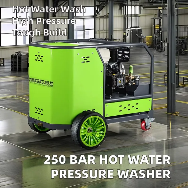 Factory Direct Multi Functional 250 Bar Hot Water High Pressure Cleaner Commercial Pressure Washer For Sale